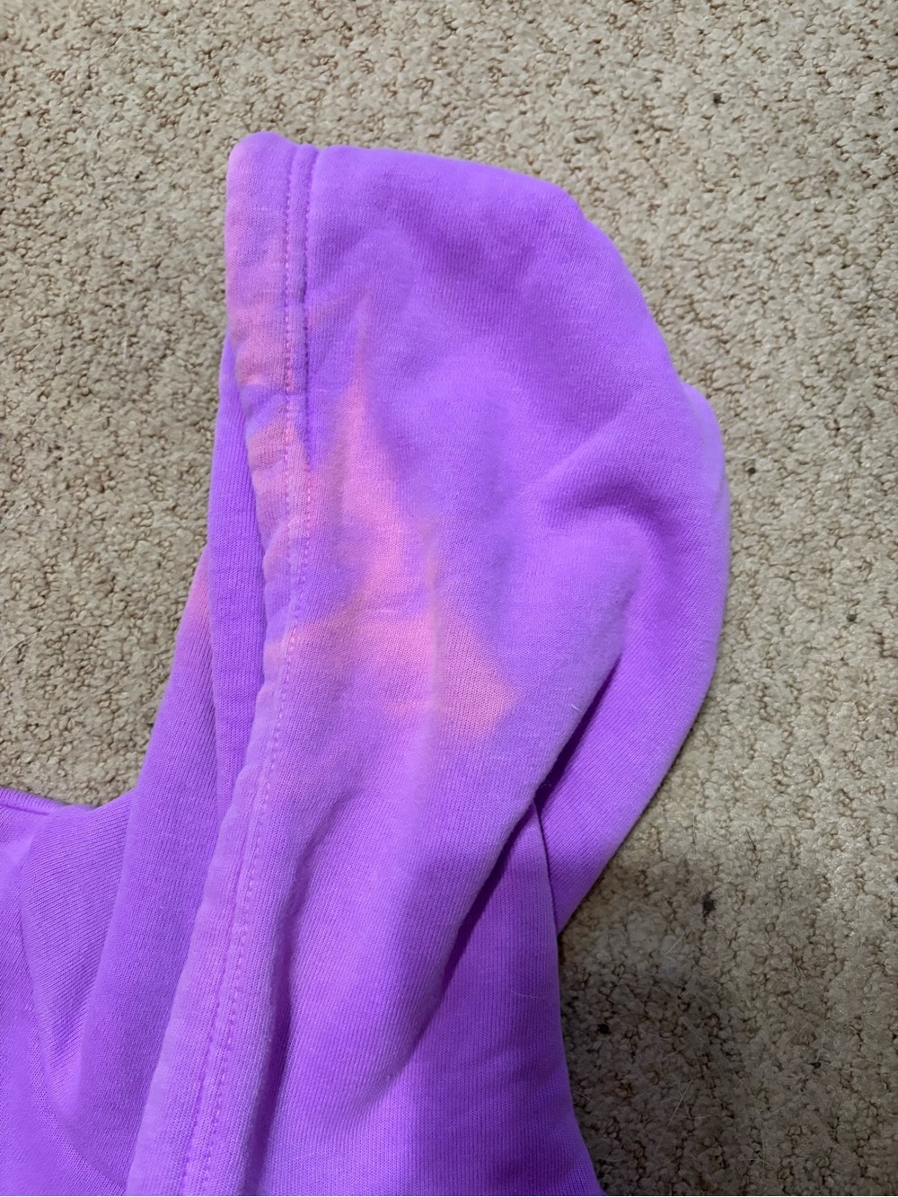 Aviator Nation Lavender Hoodie with Teal Chevron - Picture 7 of 7